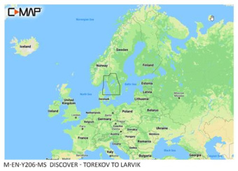 C-MAP Memory Card Discover - Torekov to Larvik