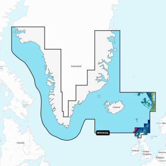 Navionics EU620L - MSD/NAV+ Large Greenland & Iceland
