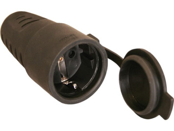 Talamex Rubber Cable Socket 230V