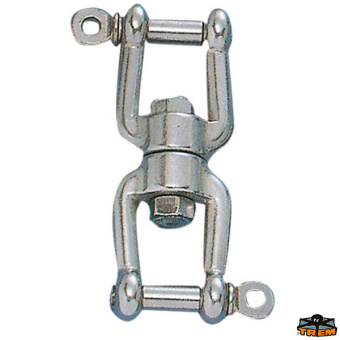 Trem AISI 316 Stainless Steel Jaw & Jaw Swivel 8 mm