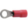 Euromarine Eyelet Terminal Ø04 Red - Set Of 10