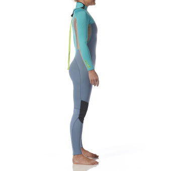 Plastimo P203713 - Essential 3/2mm Neoprene Wetsuit Women's Grey/Azure Size 14 M