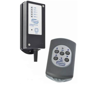 Italwinch Kompass 4 Wireless Remote Control Kit for Windlasses & Bow Thrusters, 4-Channel, 12/24V