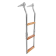 Stainless Steel Ladders 3 Steps Wood Steps