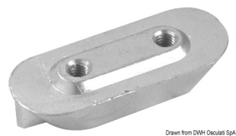 Osculati 43.260.43 - Zinc Bridge Anode For Yamaha 4/70 HP