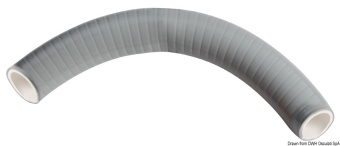 Osculati 18.007.30 - SUPERFLEX Spiral Hose Grey PVC Ø 30 mm (30m)