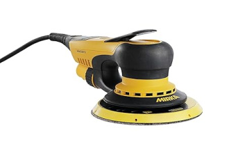 Mirka Deros 5650CV / Random Orbital Sander With Central Vacuum, 2 Sanding Discs And Grip In A Case / For Ø 125 mm & Ø 150 mm Sandpaper