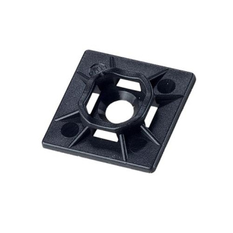 Ancor Self-Adhesive Cable Tie Holder UV Black (5)