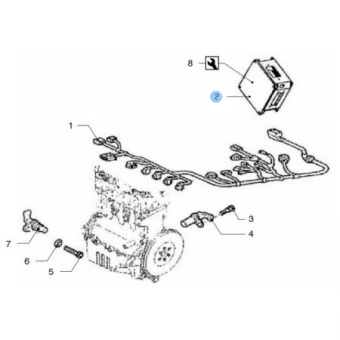 Vetus VFP01901 - ECU for VF4.170 E with Stern Drive