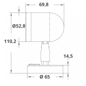 A.A.A. Stainless Steel LED Adjustable Spotlight