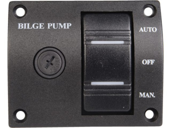 Talamex Bilge Pump Control Panel 76x63mm 12V