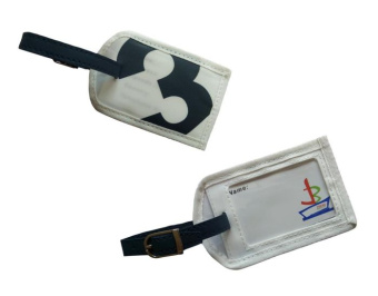 Trend Marine Sailcloth Luggage Tags 11.5×7.5 cm