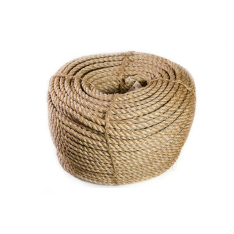 Manilla Rope 3-Strand Twisted Floating Natural Fibre Rope Ø10-24 mm, 220 m