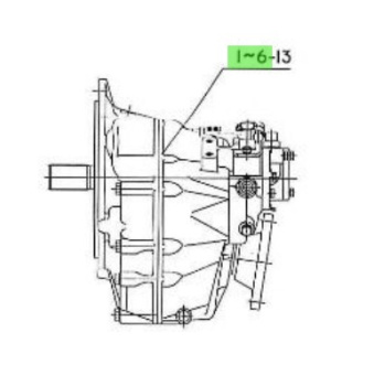 Nanni Diesel 970310250 - TM345A-1.5R Gearbox for 4.330TDI Engines