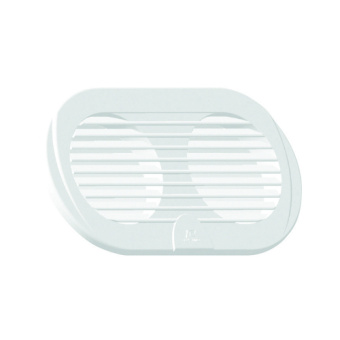 Plastimo 54391 - Twin Vent Grill White For 3'' Vent