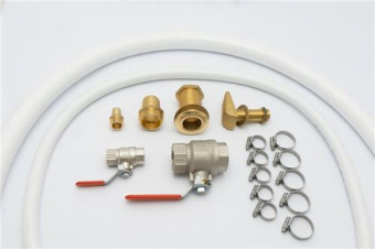 Hollex Connection Kit For Manual Toilet in 3/4" Out 1 ¼ "
