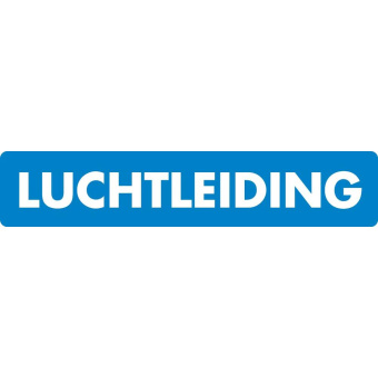 Marine Air Line Identification Sticker, Dutch, Soft PVC, 100×20 mm