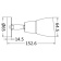 Osculati 13.438.92 - LED Stainless Steel spotlight w/USB-C and switch