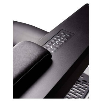 Norsap 8940 - 4000 Standard M Seat, XL Column, With Flat Base 70 Black