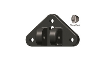 Lenco 50015-001D - Standard Upper Mounting Bracket With Gland Seal