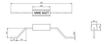 MME Tank Anode Zinc MME60ZT