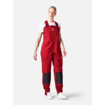Henri Lloyd Women's Hi-Fit Coastal Overalls Size XL Red