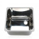 Square Polished Stainless Steel Sink - Right-Hand Drain