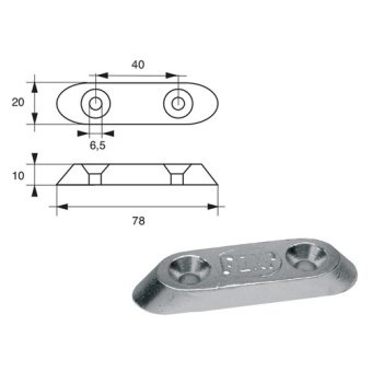 Bukh PRO L8144007 - Anode F/SUZUKI EngineS