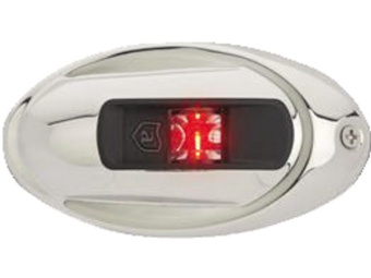 Attwood NV4012SSR-7 - Portlight LED Lightarmor Vertical Oval SS