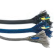 Trem T1650075 - Braided Cable Protection For Shore Power Cable, Navy Blue, 50m, Price P/M
