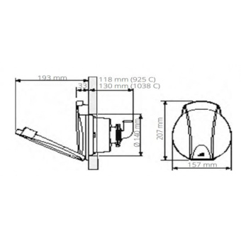 Plastimo Cover For Pump 925C