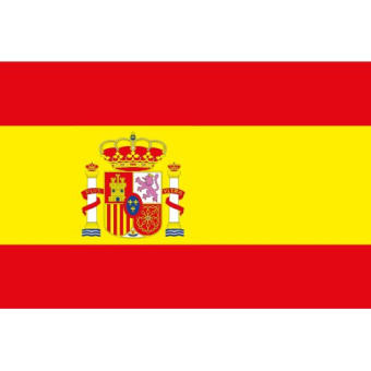 Allpa Spanish Flag 20x30cm