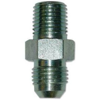 Lecomble & Schmitt 2200199 Male Union Fitting - 1/4 Cylindrical BSPP - JIC M. 9/16