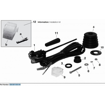 VDO X39-397-106-149 - Operating Lever Cruise Control System
