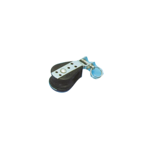Allpa Plastic Single Block (With Swivel), 6mm, Ball Bearing 22mm, SWL 100kg, Breaking Load 700kg