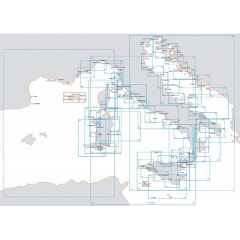 Navigation Chart Ligurian Sea And North-Central Tyrrhenian From Quercianella To Marina Di Cecina