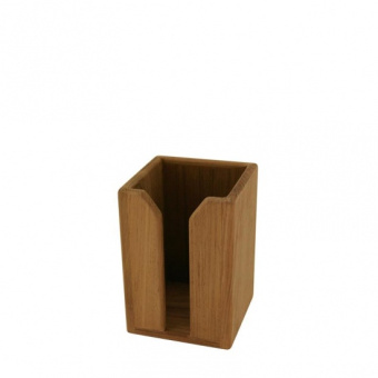 Teak Bottle Holder 10x9.5x14 cm