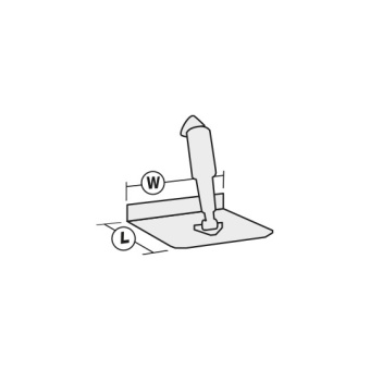 Lenco Trim Kit Edge Mount 305X305 mm