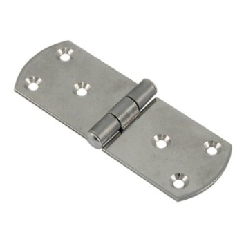 Euromarine Stainless Steel Round Hinge - 85x20mm