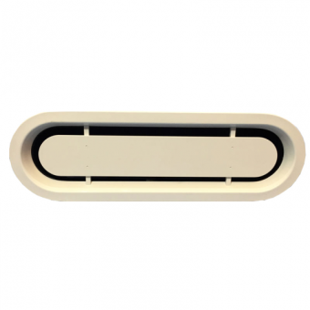 Gebo Light Alloy Louver Vents 600X175 mm
