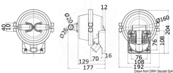 Osculati 15.262.25 - Hand pumpe foldable