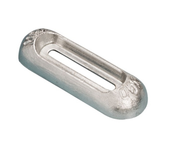 MgDuff Zinc Hull & Rudder Rectangular Anodes, ZD Series