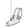 Humminbird 710269-1 - Transom Transducer XM 9 MDI T