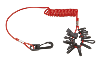 Allpa Univeral Kill Switch Key Set With Coiled String For Most Outboard Brands