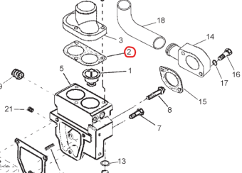 Northern Lights R521548 - Thermostat Seal RIng