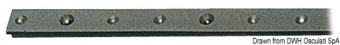 Osculati 61.510.93 - Anodised Aluminium Rail + PTFE 22x3 mm (2m-bar)