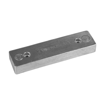 Tecnoseal Rectangular Zinc Trim Tab Anode 190x50x25 mm