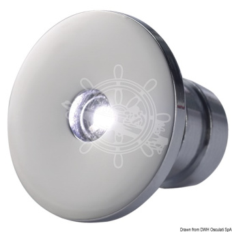 Osculati 12/24V IP65 Apus-R LED Courtesy Light Ø20 mm