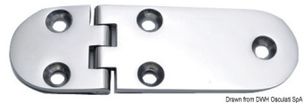 Osculati 38.863.32 - Hinge B 95% AISI316 126x40 mm