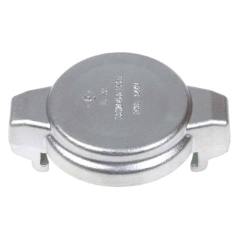 Bunker Cap (F), MB80, 316 Stainless Steel, DIN EN 14420-6